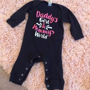 Daddy’s girl and mommy’s world bodysuit